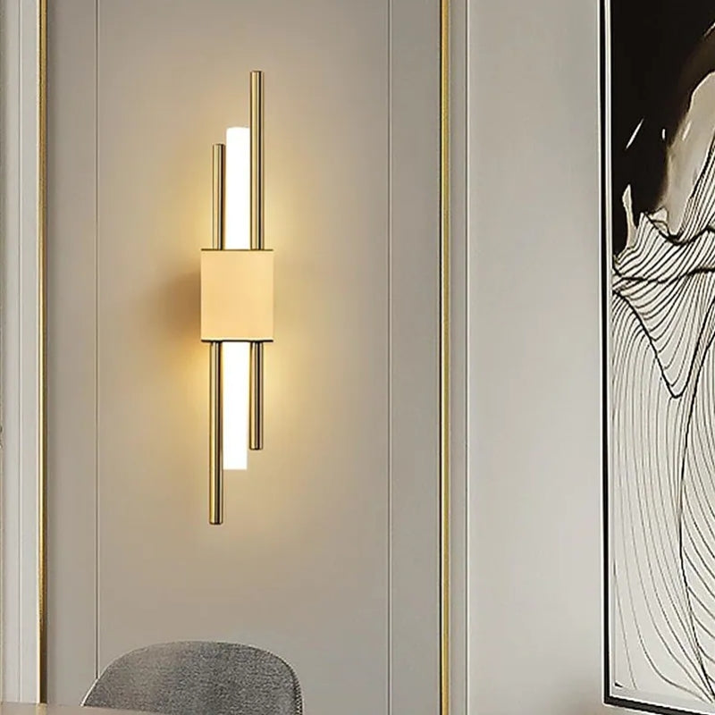 Arisha Modern Linear Design LED Indoor Wall Lamp Bedroom Living Room Dining Room
