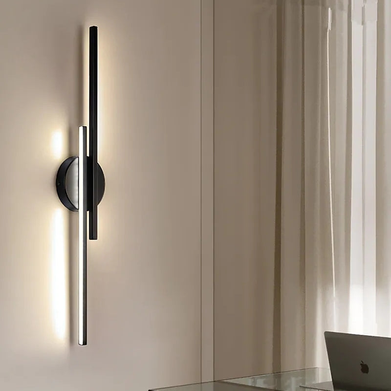 Arisha Modern Nordic Linear LED Indoor Wall Lamp Silikon Bedroom Living Room