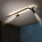 Aim Modern Geometric Ceiling Light with Spotlight