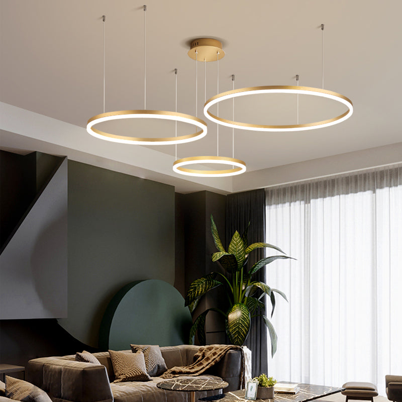 Arisha Modern Pendant Light Tir-Circle - image 12