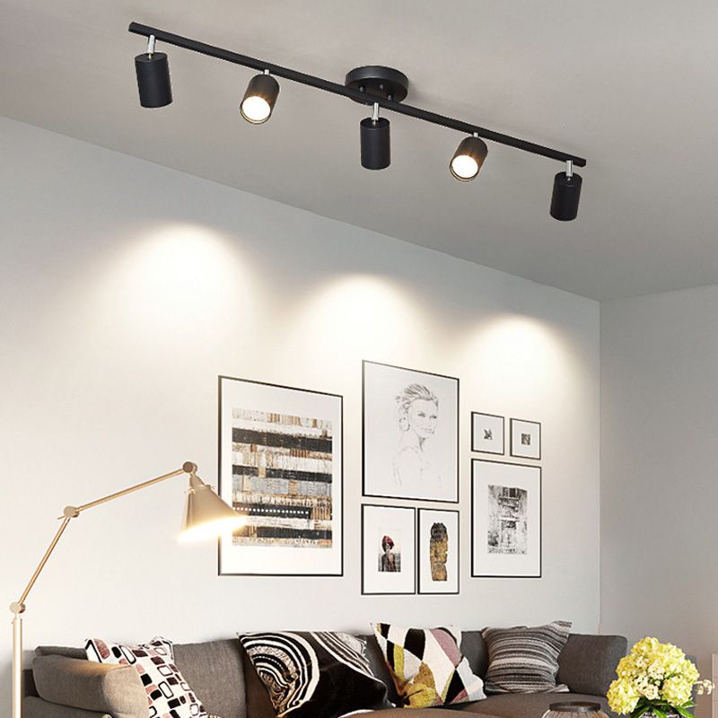 Arisha Cylindrical Modern LED Semi Flush Mount Spotlight