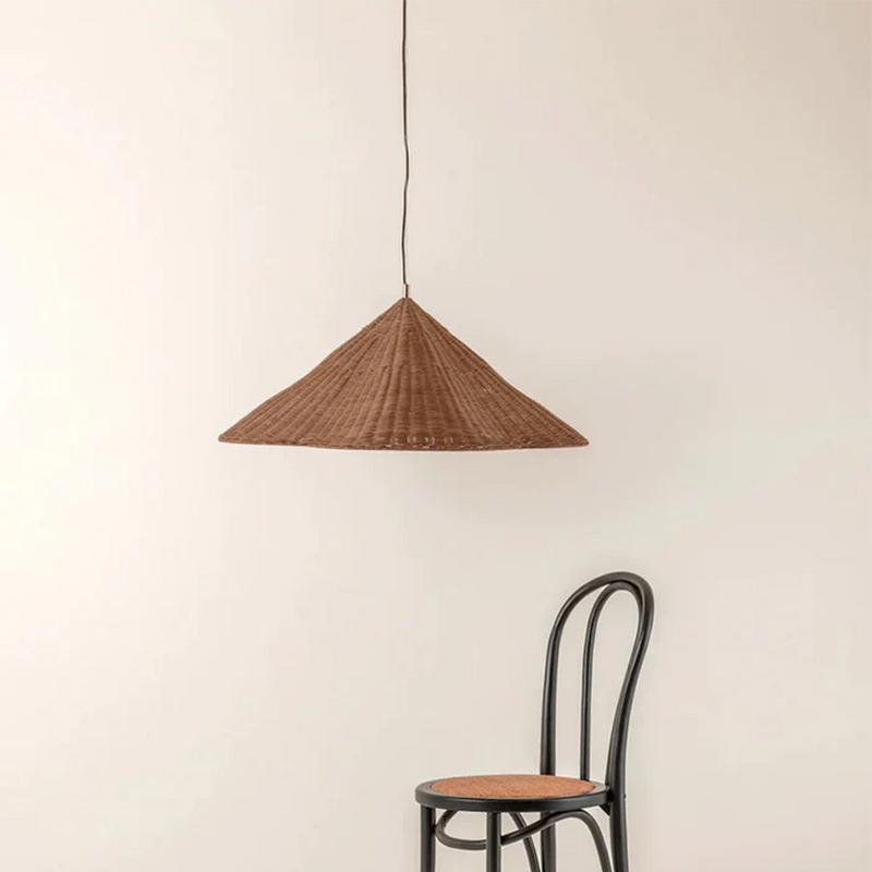Ritta Vintage Rattan Pendant Light Living Room Bedroom
