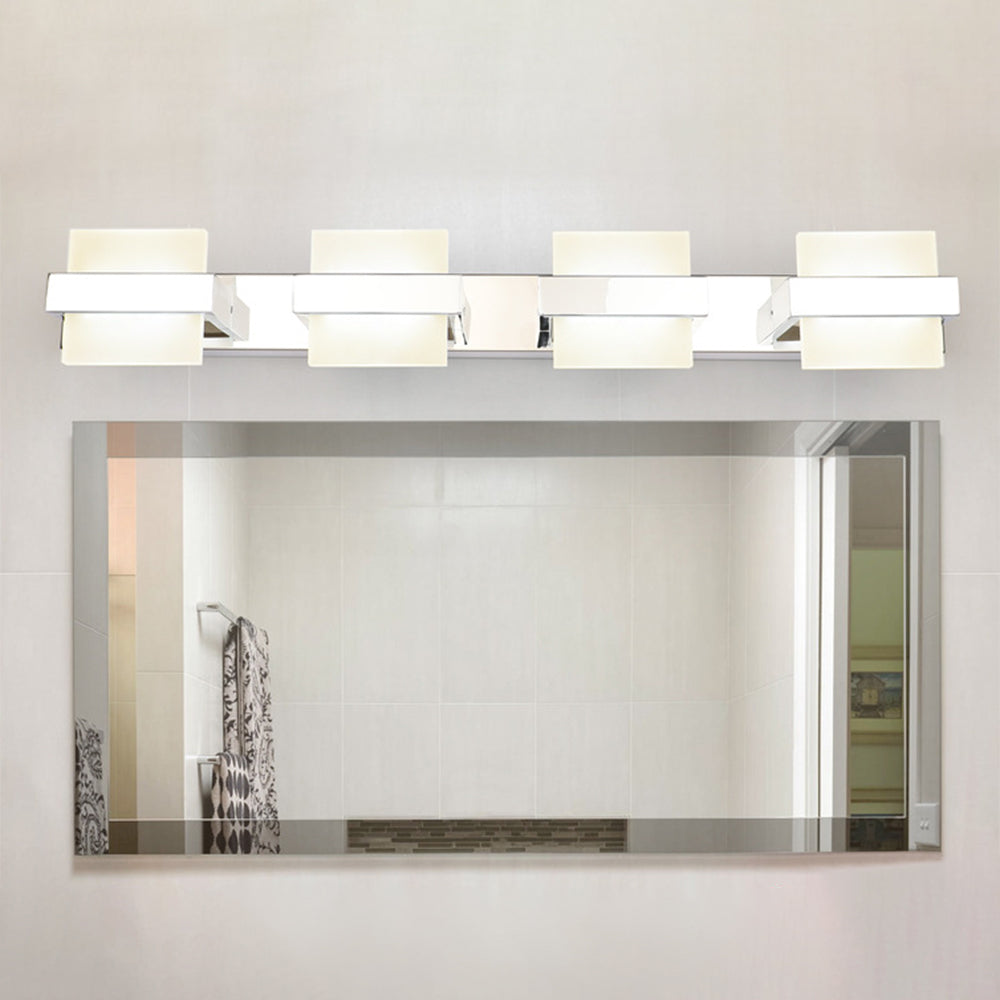 Arisha Modern Square Acrylic Wall Lamp Bathroom
