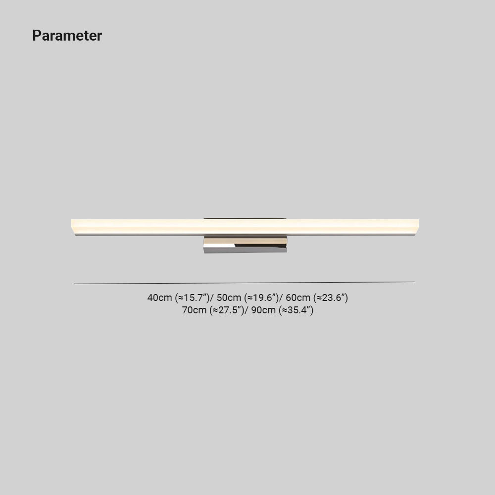 Arisha Minimalist Linear Mirror Vanity Wall Lamp