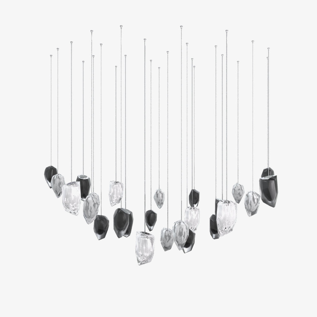 Glacier Modern Luxury Crystal Glass Chandelier