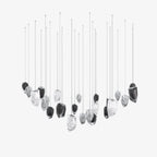 Glacier Modern Luxury Crystal Glass Chandelier