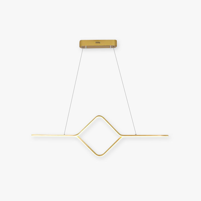 Arisha Modern Linear Square Pendant Light