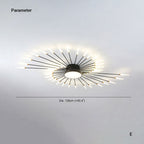 Arisha Modern Home Decoration Fireworks LED Ceiling Light - image 6