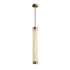 Lira Cylindrical Alabaster Pendant Light