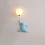 Aria Wall Reading Lamp Bear Balloon Children Bedroom/Bedside/Study