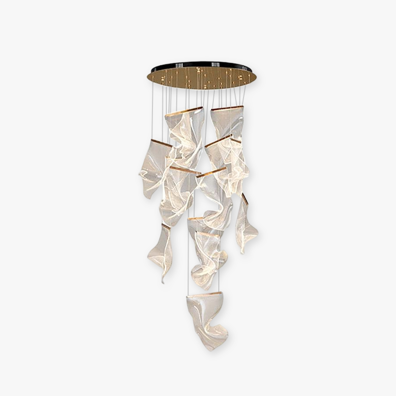 Kristy Artistic Acrylic Silk Chandelier