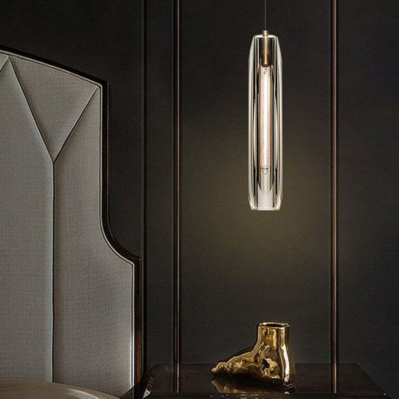 Arisha Brass Designer LED Glass Pendant Lamp - image 20