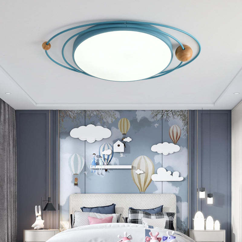 Arisha Modern Ceiling Light LED Wood Living Room