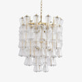 Aurora Chandelier Murano Glass Floral Cascade