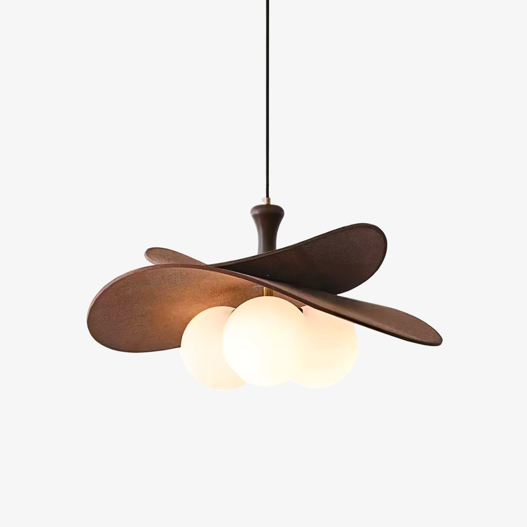 Bloom Modern Wood Chandelier