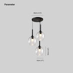 Valentina Nordic Minimalist Cluster Glass Pendant Light