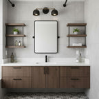 Chroma Dome Brass Wall Sconce Modern Bathroom