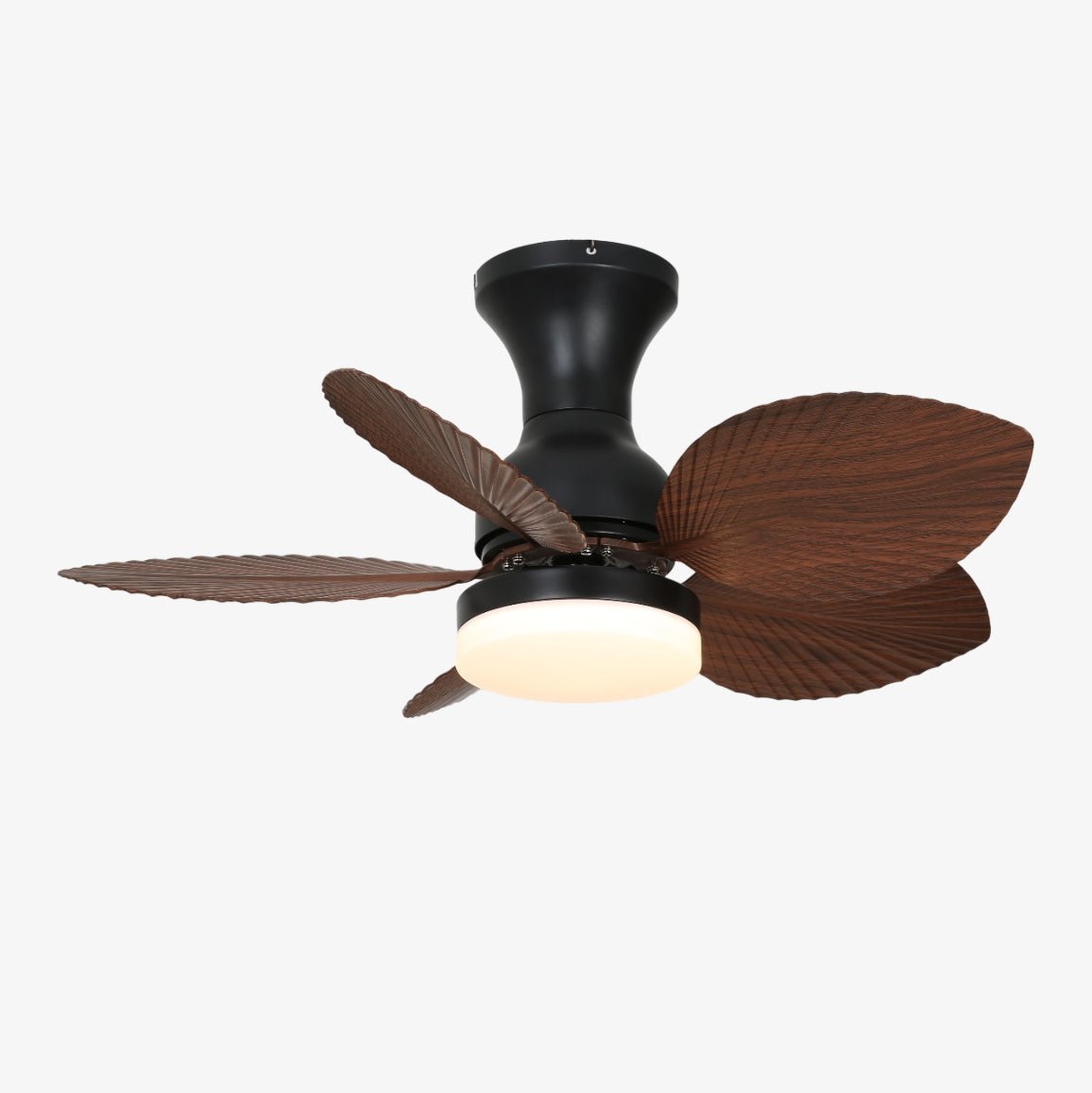 Florence Vintage Wood Ceiling Fan Light