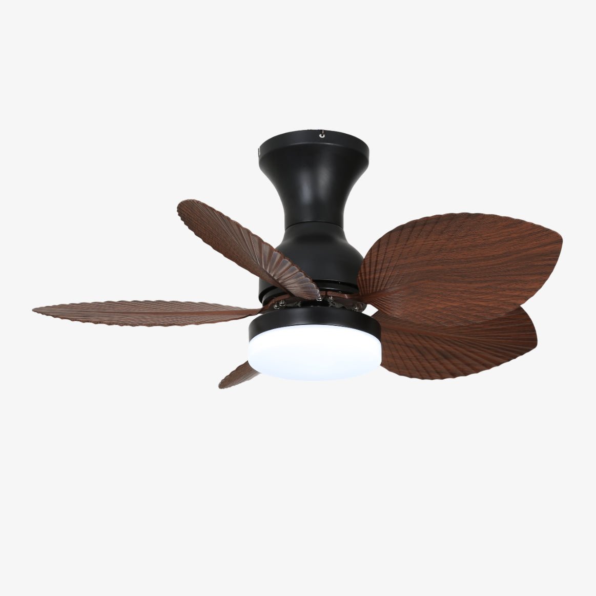 Florence Vintage Wood Ceiling Fan Light