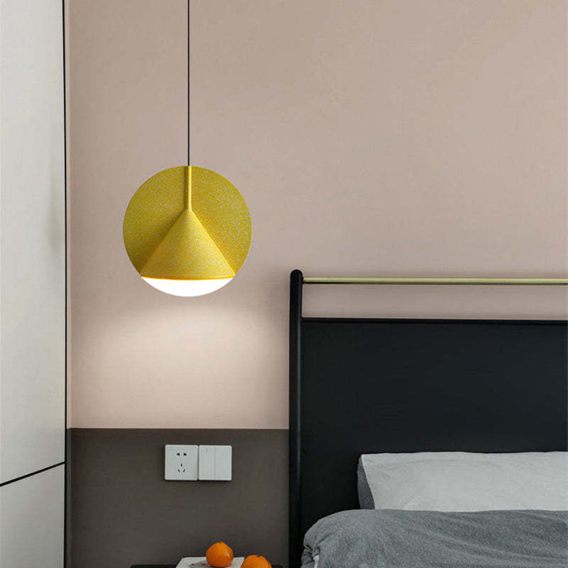 Arisha Modern LED Colorful Shade Hanging Pendant Light