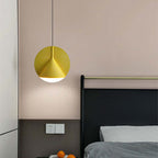 Arisha Modern LED Colorful Shade Hanging Pendant Light