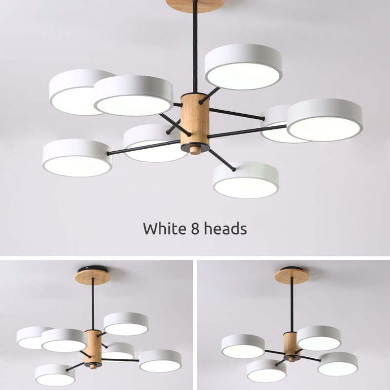 Arisha Art Deco Pendant Light Wood