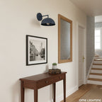 Chroma Minimalist Metal  Dome Sconce