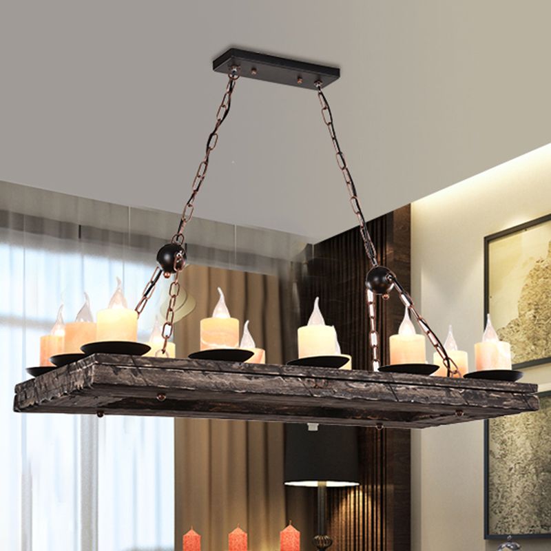 Epoch Retro Chandelier, 3 Style, 21.5"/39.5"