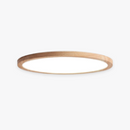 Muto Modern Wood Round Flush Mount Ceiling Lights Living Room