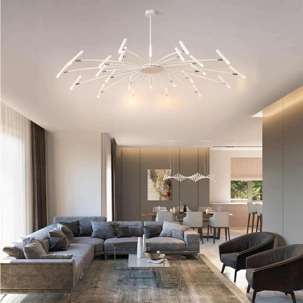 Arisha Modern Blown Linear Chandelier