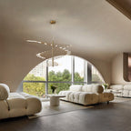 Arisha Modern Chandelier Acrylic Living Room