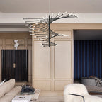 Arisha Modern Chandelier Acrylic Living Room
