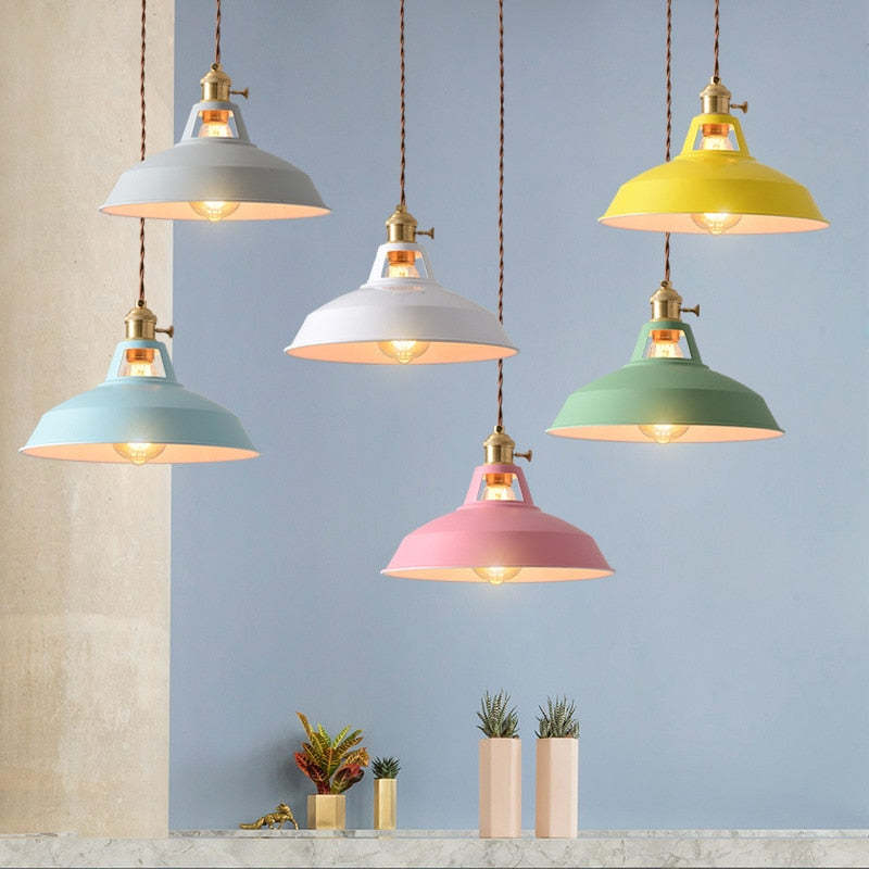 Valentina Modern Pendant Light, Vintage Rustic Industrial Style