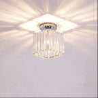 Arisha Modern /Crystal Flush Mount Ceiling Light, 3 Colors