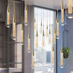 Valentina Minimalist Crystal Pendant Light