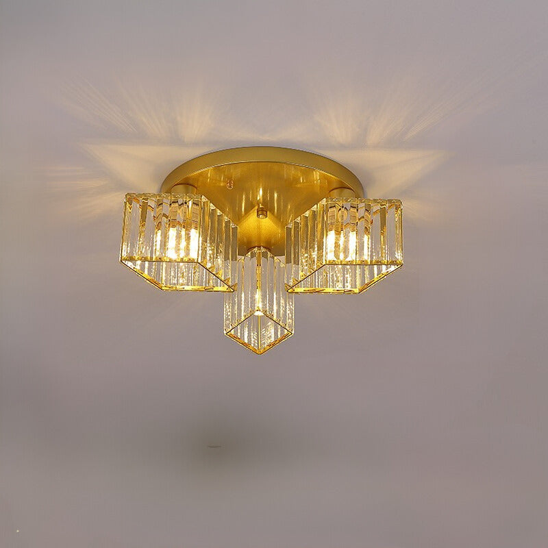 Kristy Modern Ceiling Light  Crystal Living Room