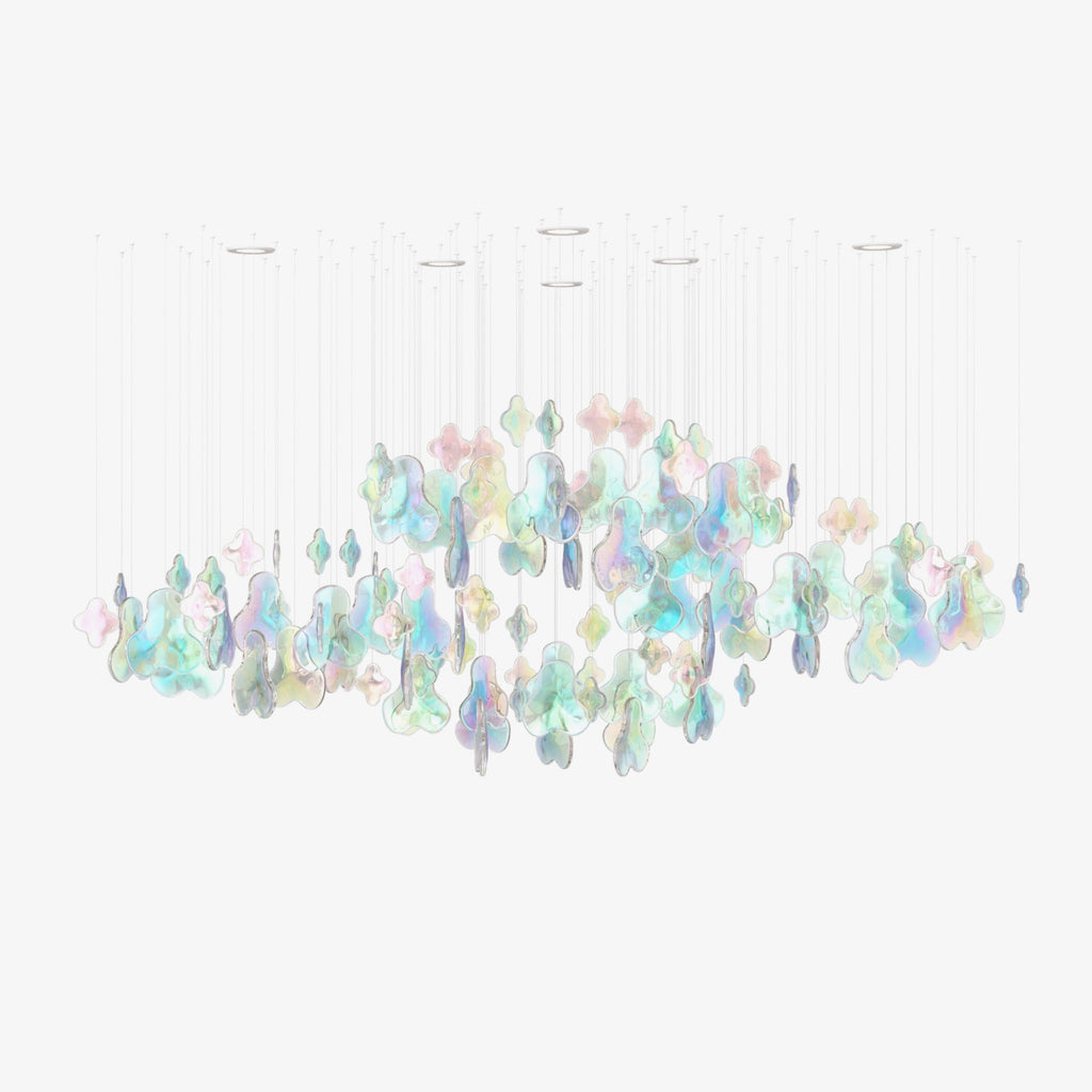 Iris Modern Luxury Glass Chandelier