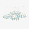 Iris Modern Luxury Glass Chandelier