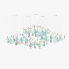 Iris Modern Luxury Glass Chandelier