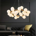 Valentina Chandelier Bubble, Magic Beans, Glass, Dining Room