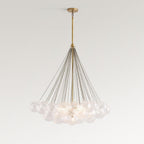Haze Glass Bubble Chandelier