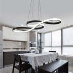 Arisha Modern Chandelier Linear Pendant Light Dining Room