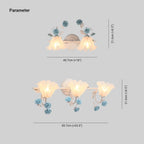 Ray Vintage Flower Wall Mounted Lamps