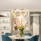 Arisha Modern Irregular Flower /Silicone Pendant Light 3 Colors