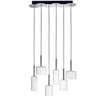 Kristy Modern Geometric Cluster Glass Pendant Light