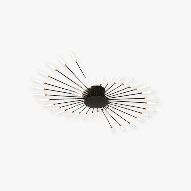 Arisha Fireworks Flush-Mount Ceiling Light Living Room - image 1