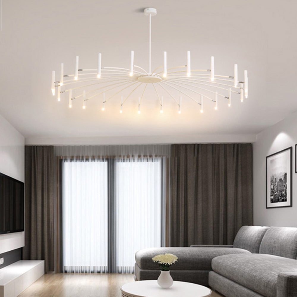 Arisha Modern Blown Linear Chandelier