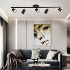 Arisha Cylindrical Modern LED Semi Flush Mount Spotlight