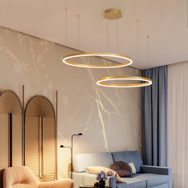 Arisha Modern Pendant Light Tir-Circle - image 4