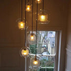 Valentina Nordic Glass Globe Pendant Light - image 12